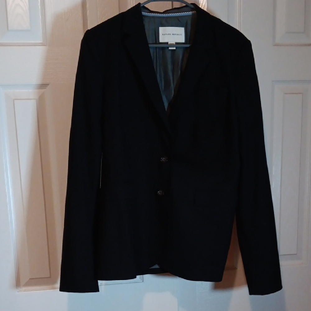 Banana Republic Charcoal Blazer